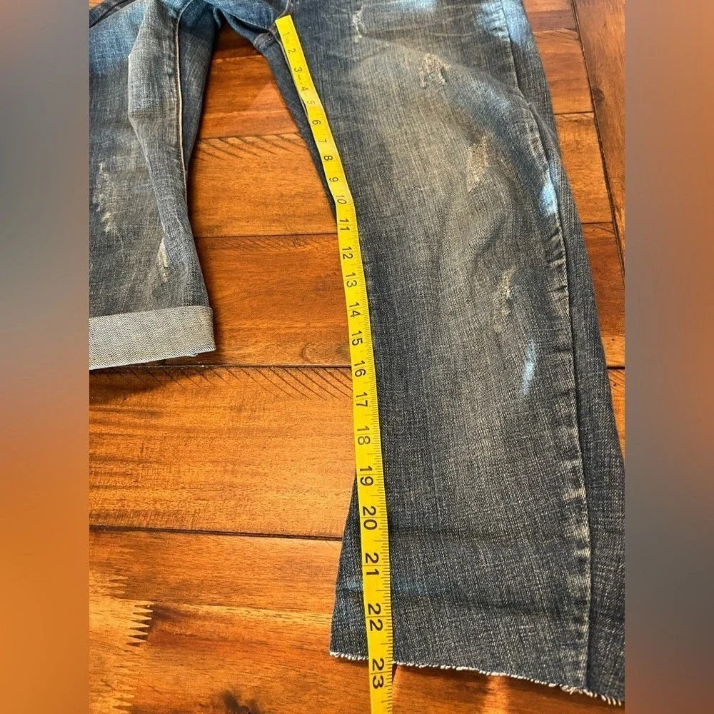 ONE X ONE-TEASPOON‎ DISTRESSED JEAN